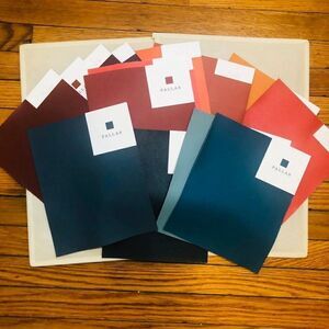 LOT of 15 Pallas Textiles Fabric Swatches 7x9 New